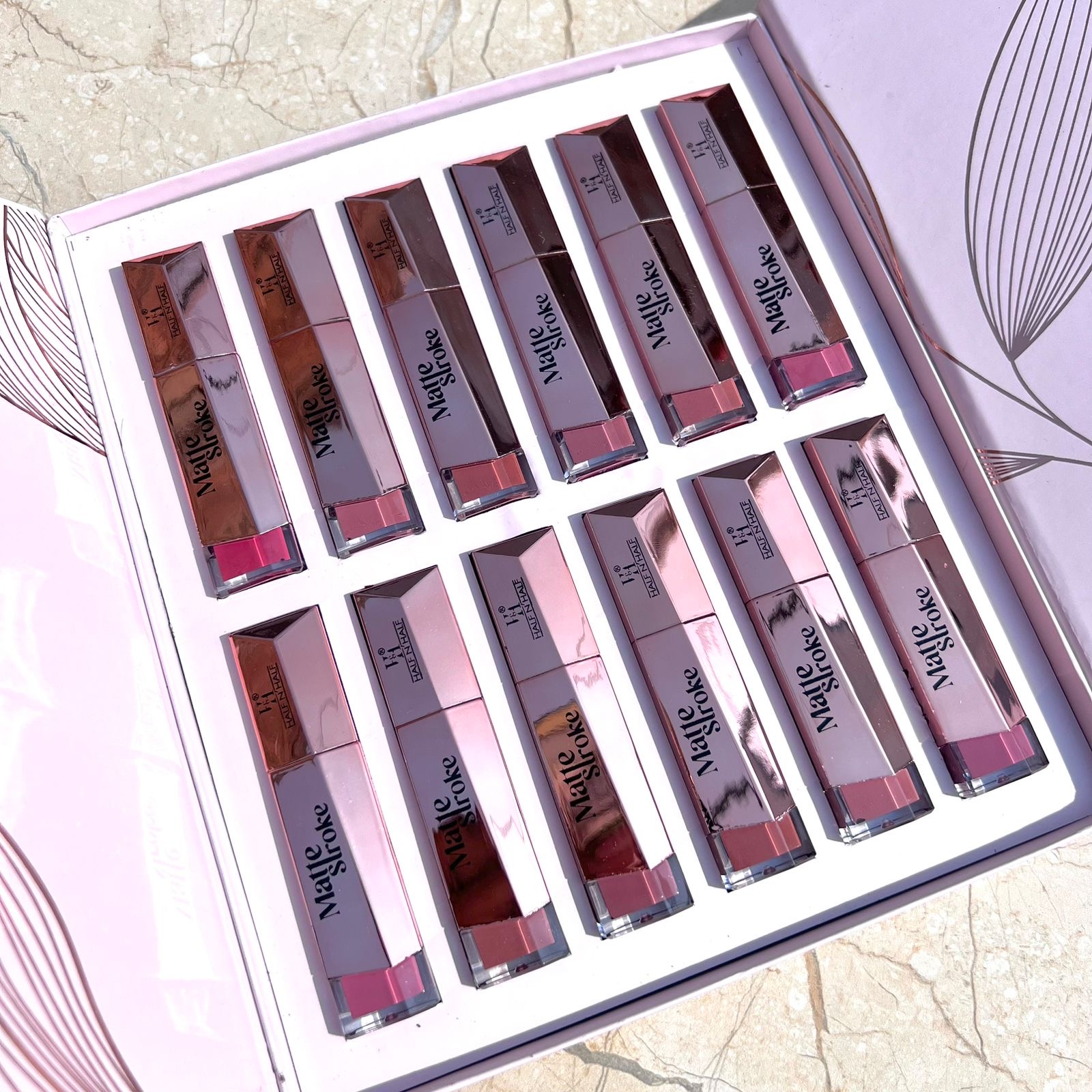 Half N Half Luxurious Matte Lip Stroke