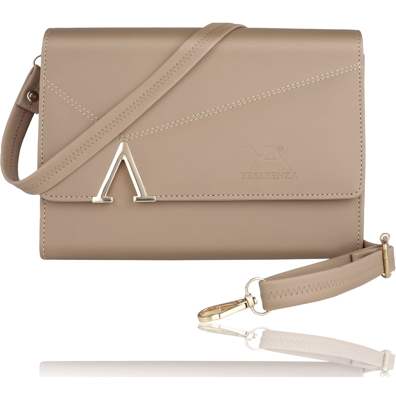 Swagger Sling Bag Beige