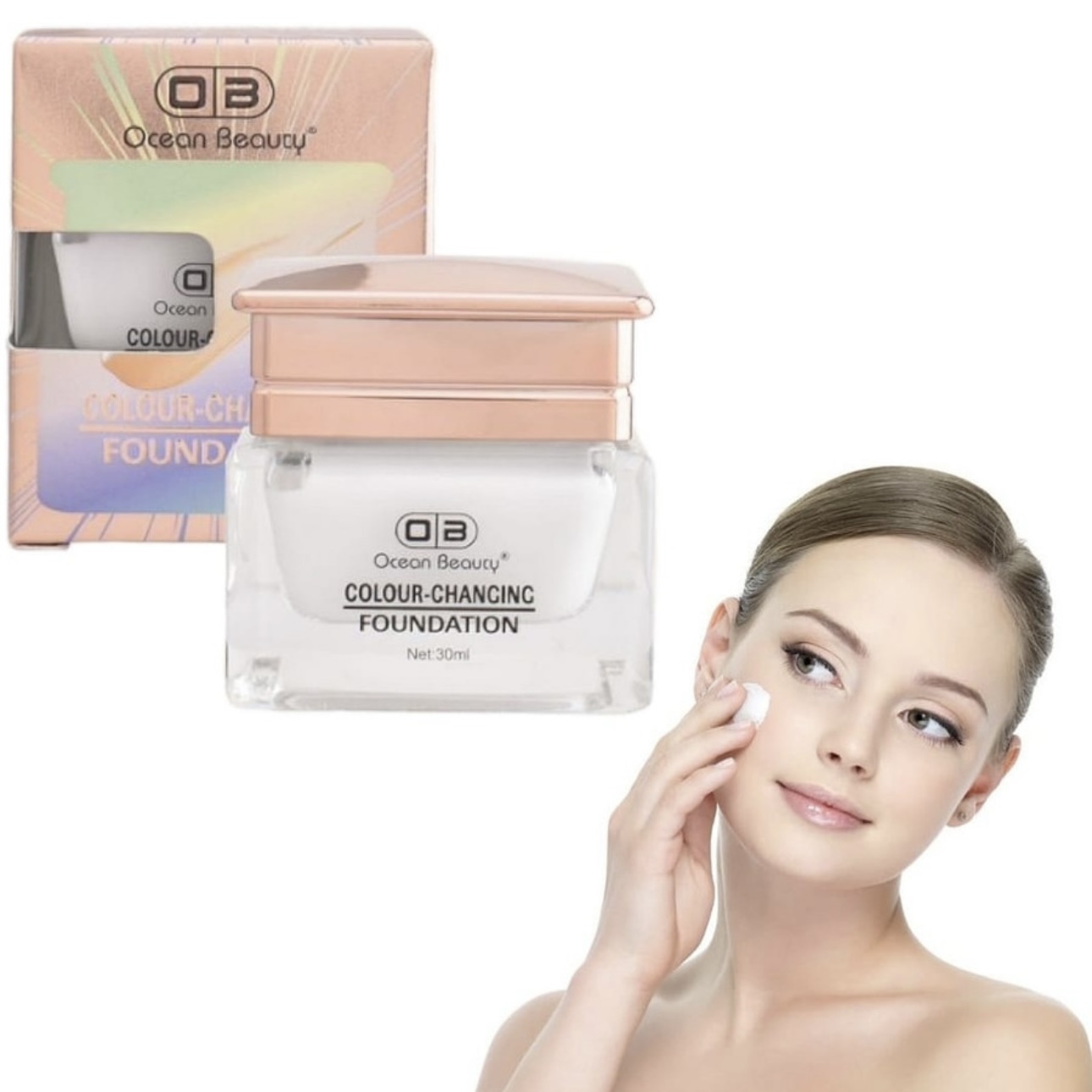 Ocean beauty Color Changing Foundation