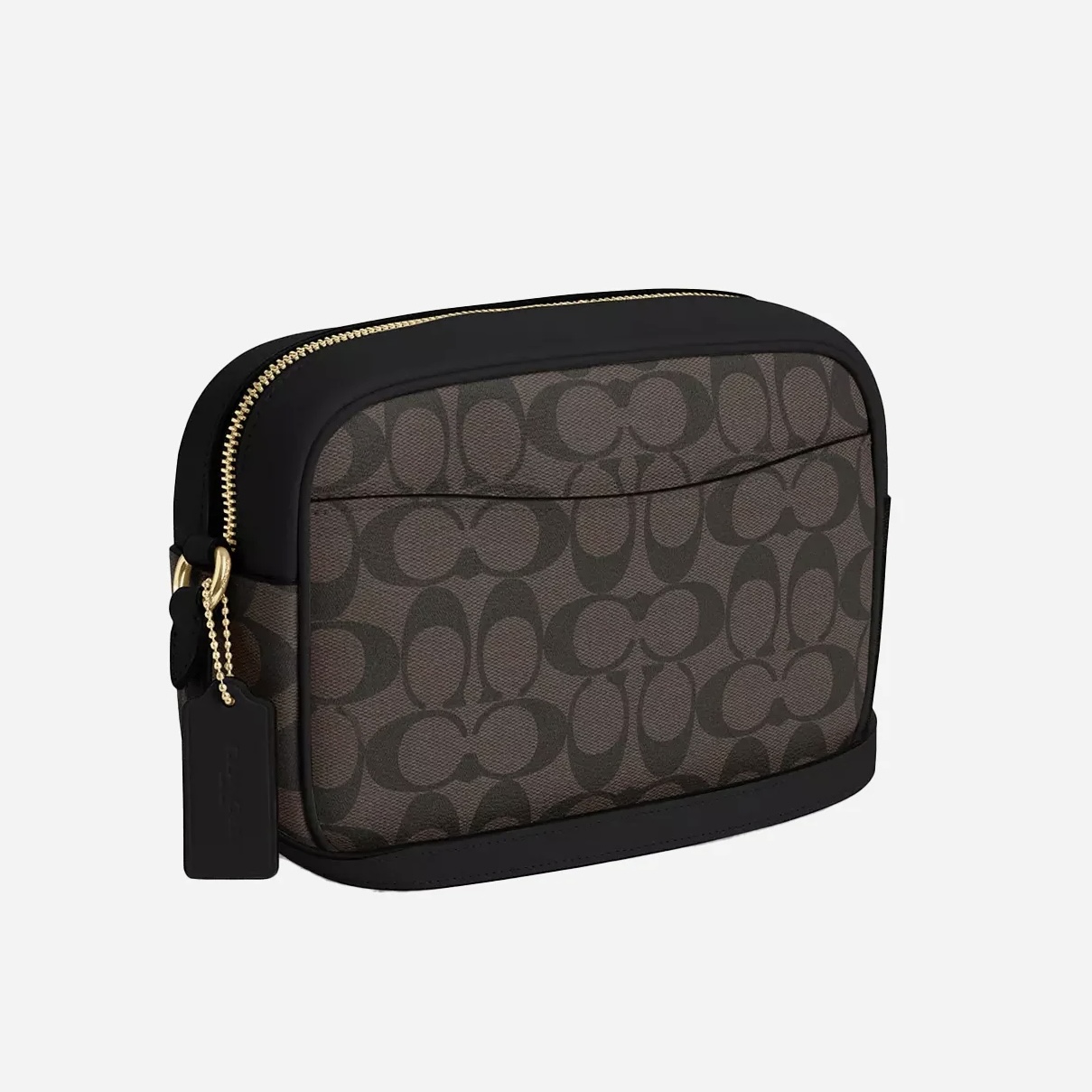 Coach Cross body Sling Bag Choco brown