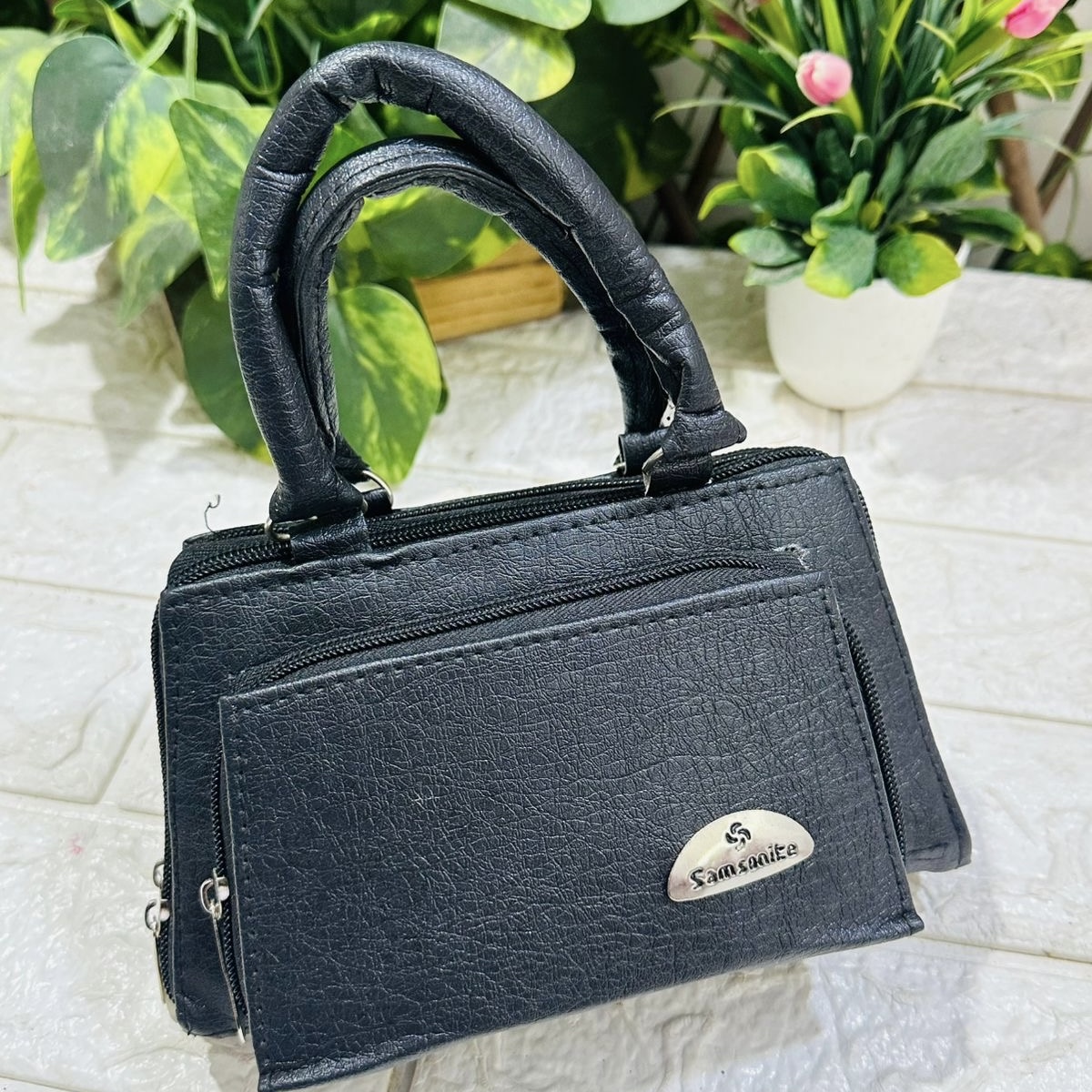 Korean Premium Black Handbag