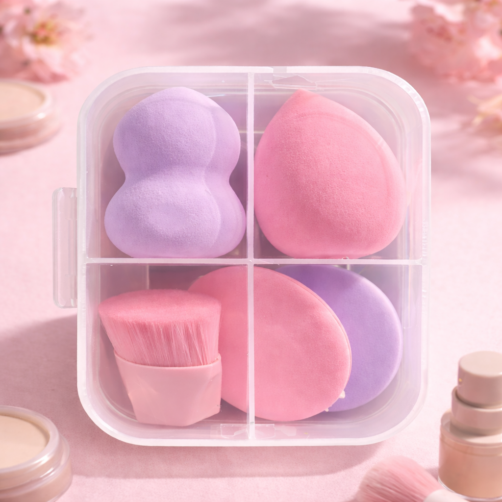 Beauty Tool Box with 5 Items | High Quality