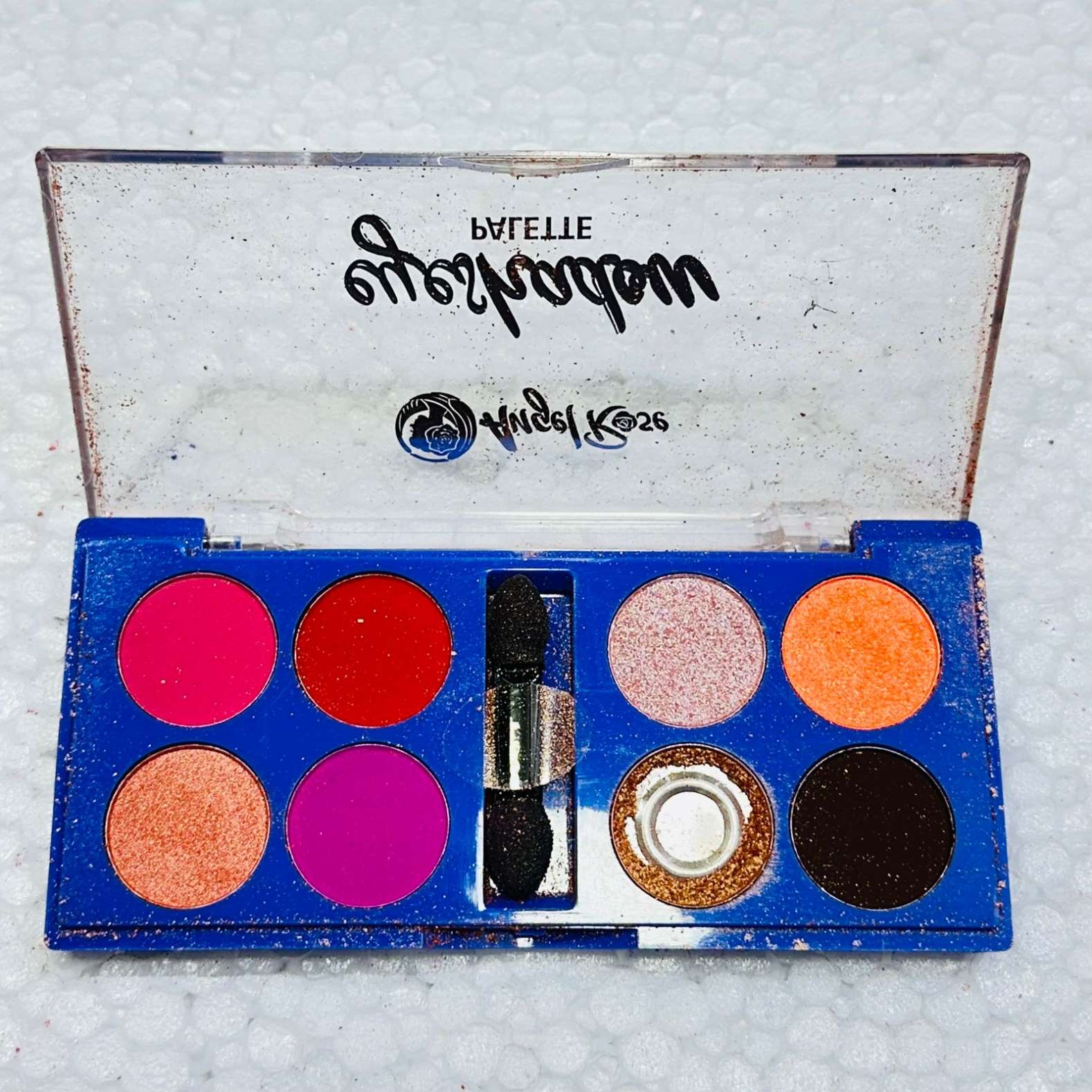 Angelrose blue eyeshadow broken