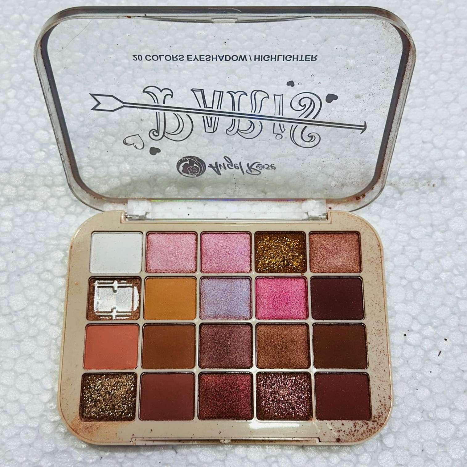 Angelrose nude eyeshadow 20 Color broken