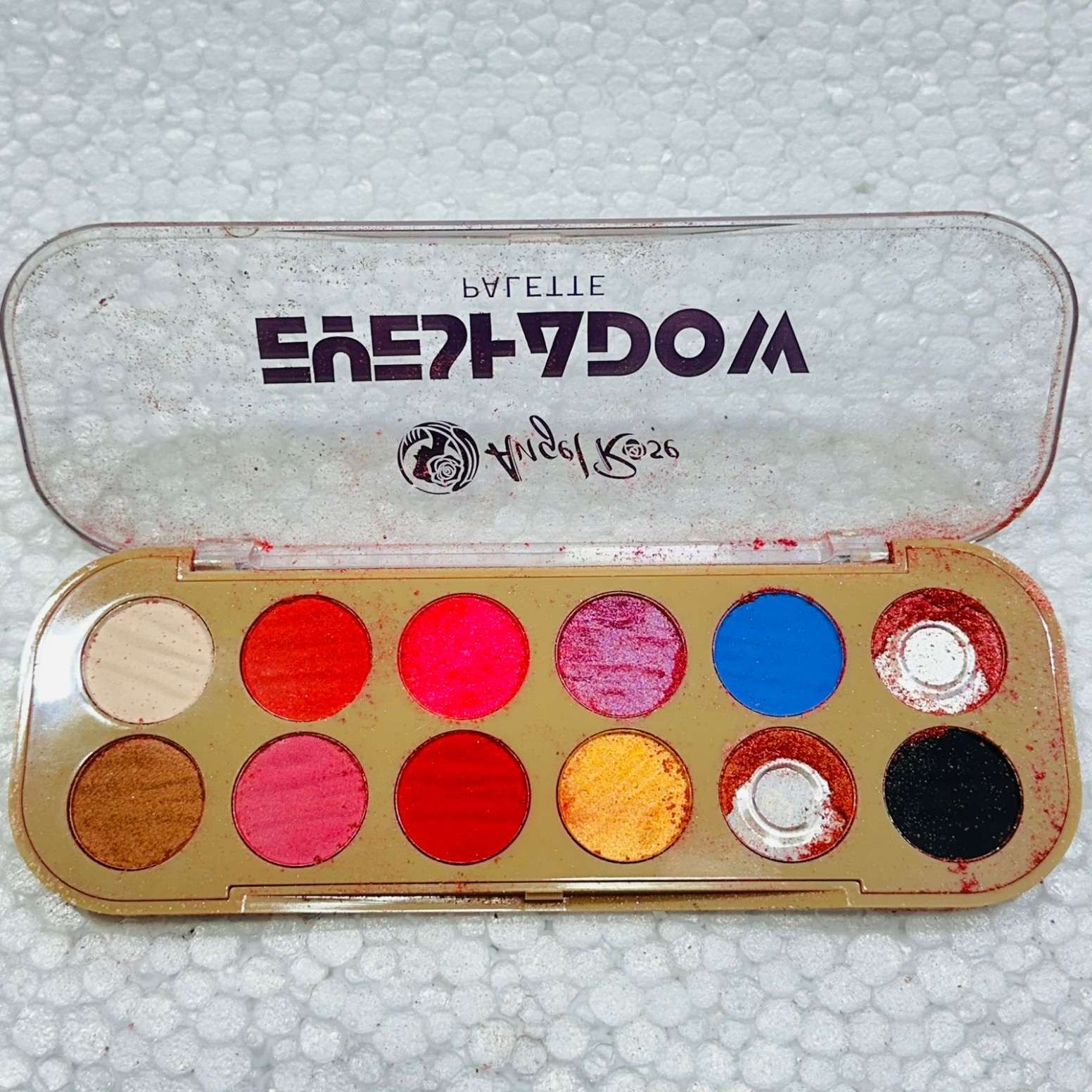 Angelrose 12 Color O eyeshadow nude 02 broken