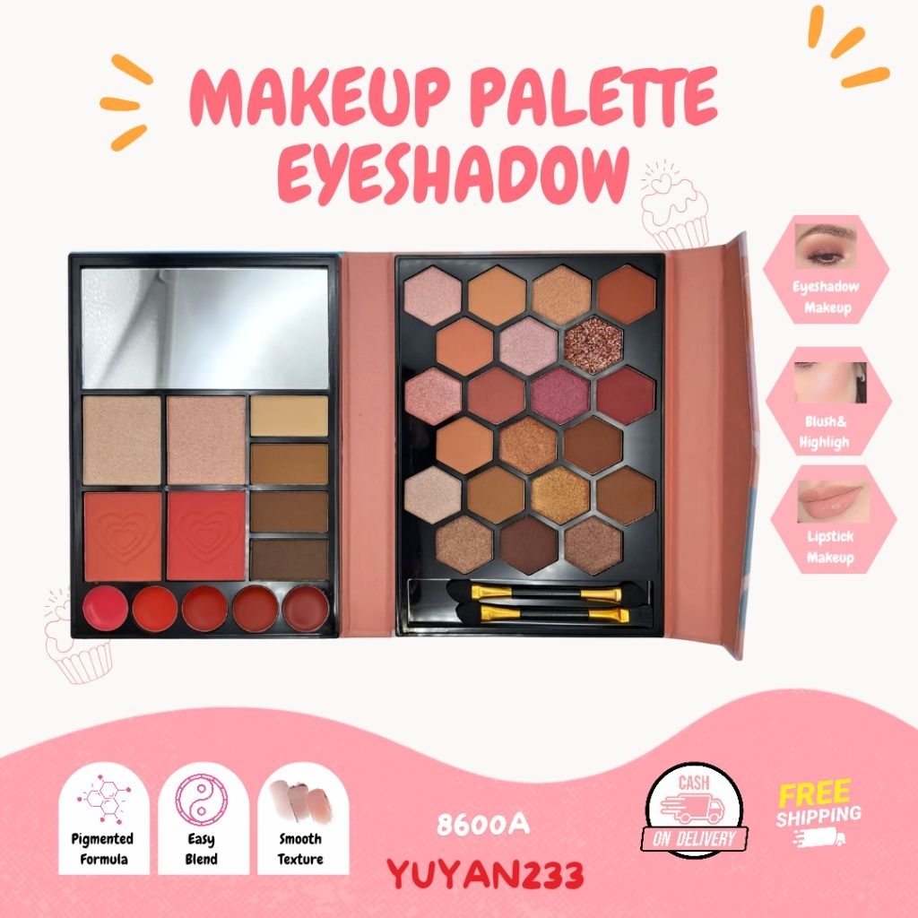 Anylady Honeycomb theme Makeup Palette