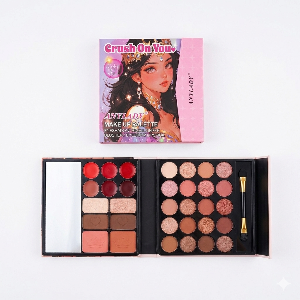 Anylady Crush On You Makeup Palette