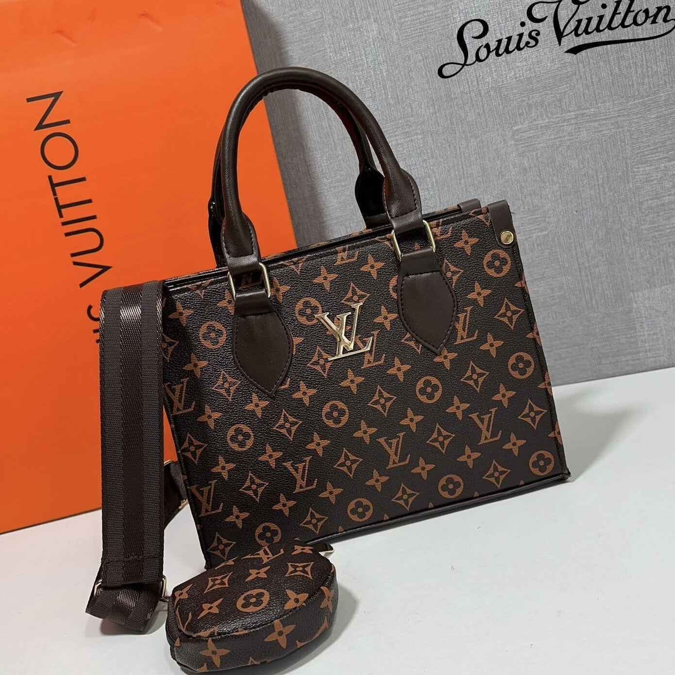 Louis Vitton Luxury Tote Bag