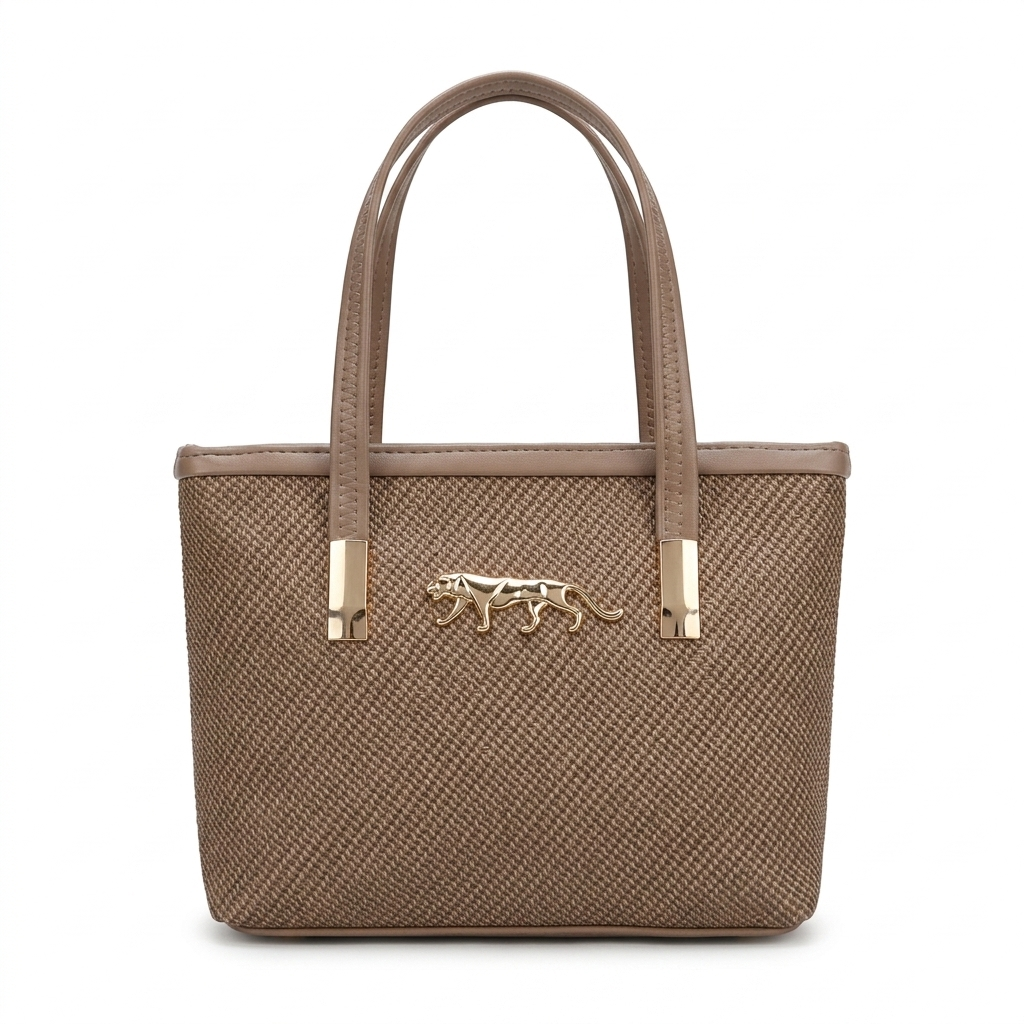 Sabhyasachi Signature Luxury Bucket Bag- Brown